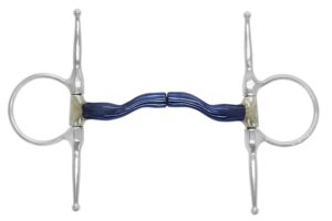 Bombers Full Cheek Ported Pivot snaffle bit