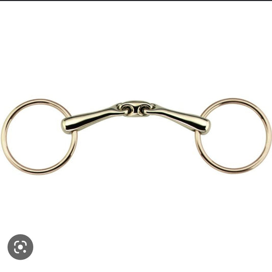 Sprenger KK Ultra Sensogan Loose Ring Snaffle Bit - Aurigan Ring