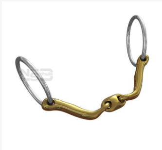 Neue Schule Verbindend Loose ring snaffle bit