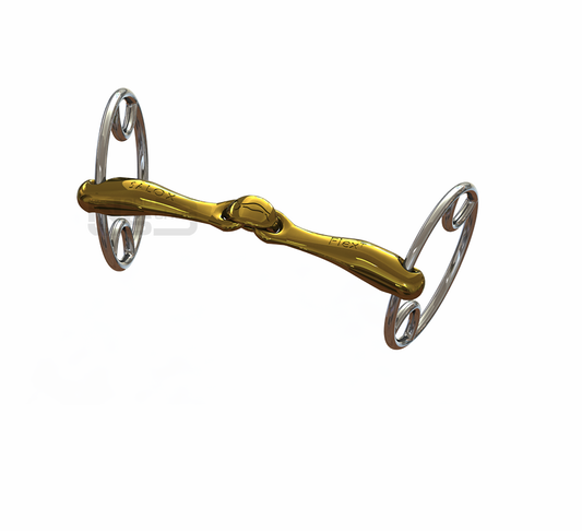 Neue Schule Turtle Top Tactio Flex T Bevel Snaffle bit