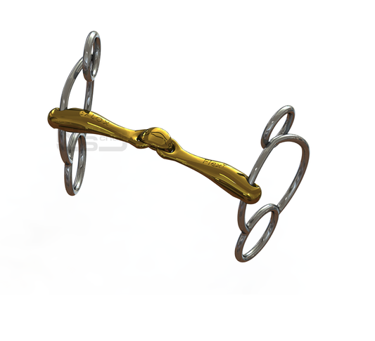 Neue Schule Turtle Top Tactio Flex T Universal gag bit