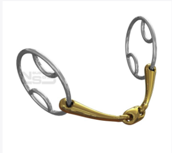 Neue Schule Tranz Angled Lozenge Bevel snaffle bit