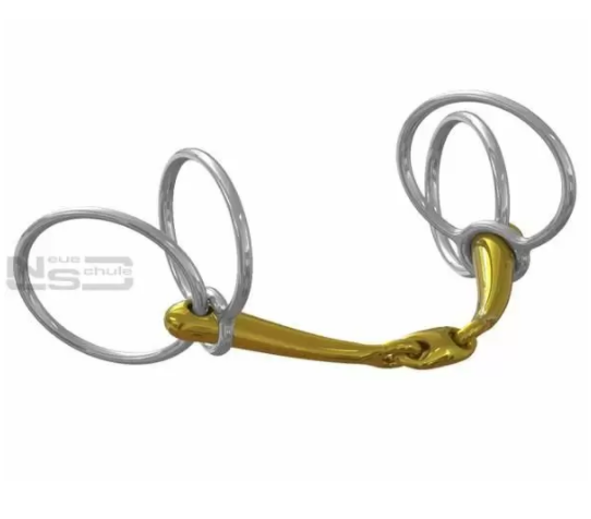 Neue Schule Tranz-angled Lozenge Jumpers Choice loose ring bit