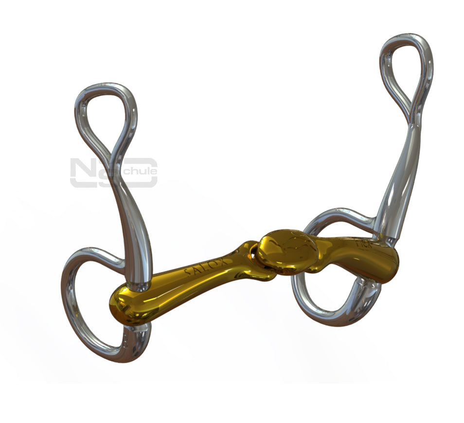 Neue Schule Turtle Top Flex Z Baucher hanging cheek snaffle bit