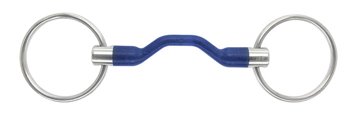 Filet Bomber Blue Happy Tongue Full Cheek Snaffle
