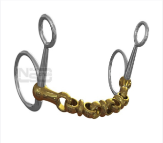 Neue Schule Waterford Baucher hanging cheek snaffle bit